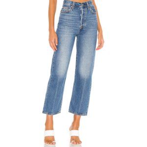 Levi's Ribcage Straight Ankle Jeans Size 25